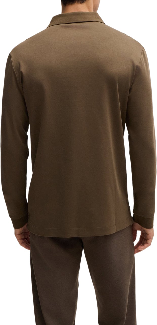 Boss T-Shirts And Polos Open Green Groen