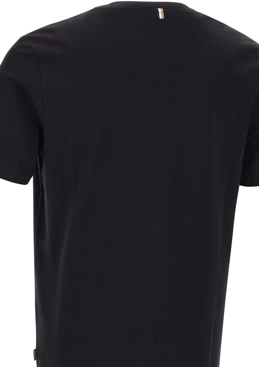 Boss T-Shirts And Polos Black Zwart