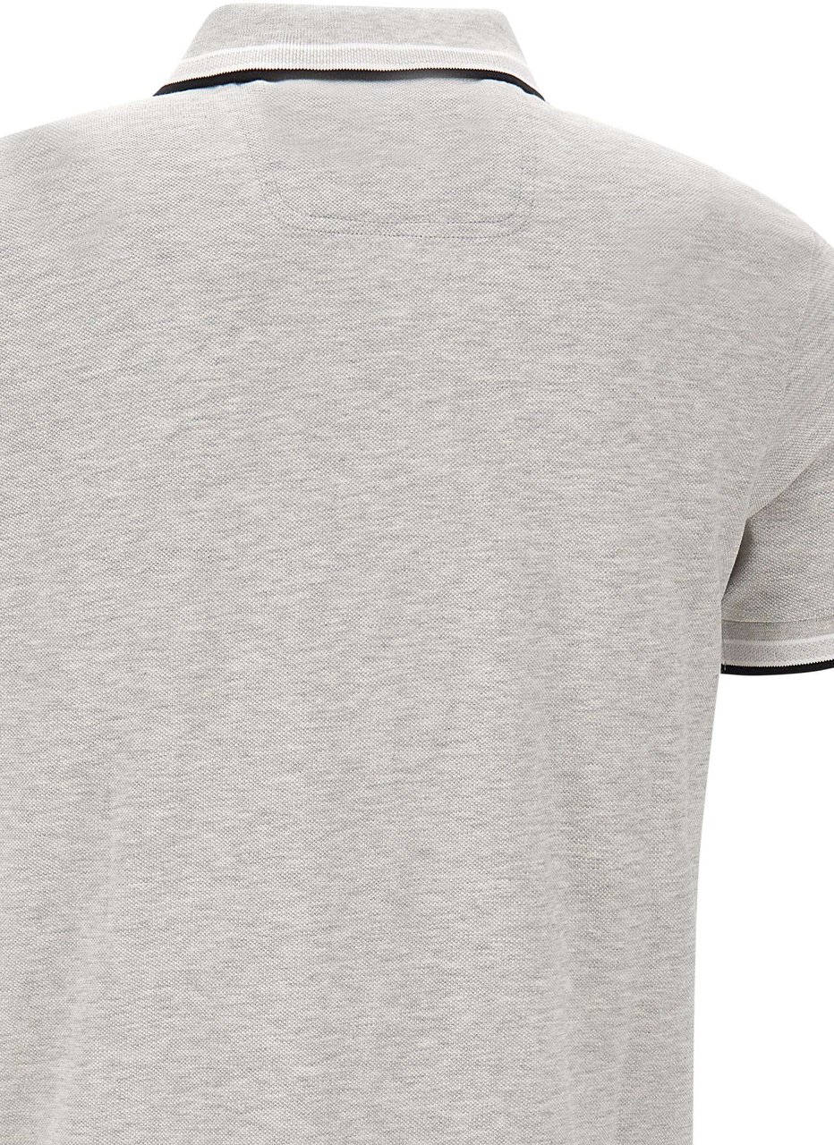 Boss T-Shirts And Polos Grey Lichtgrijs