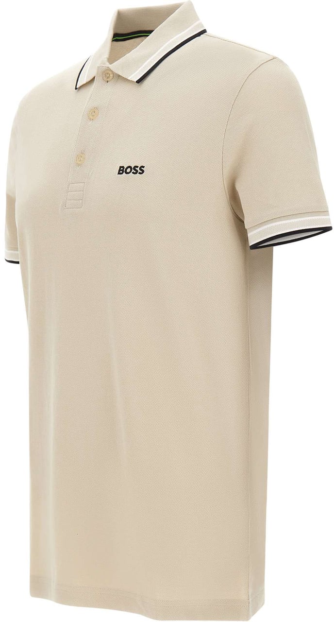 Boss T-Shirts And Polos Beige Beige