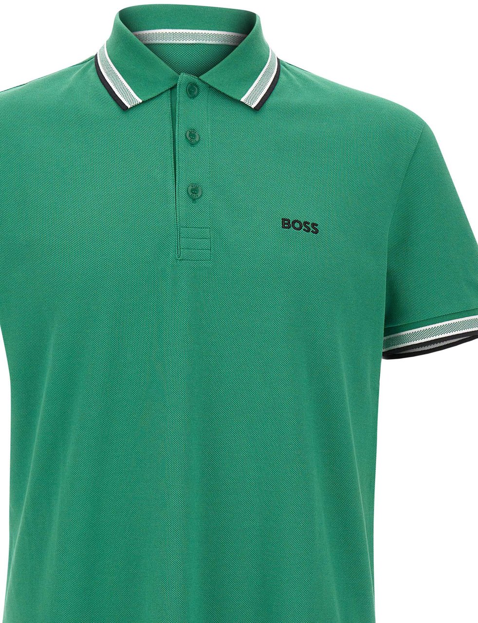 Boss T-Shirts And Polos Green Groen