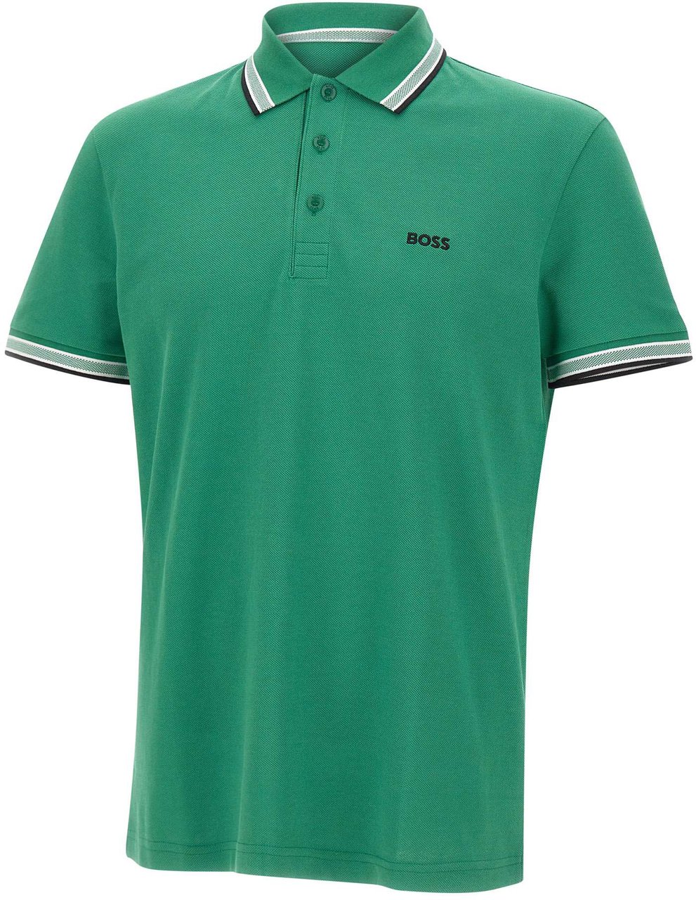 Boss T-Shirts And Polos Green Groen