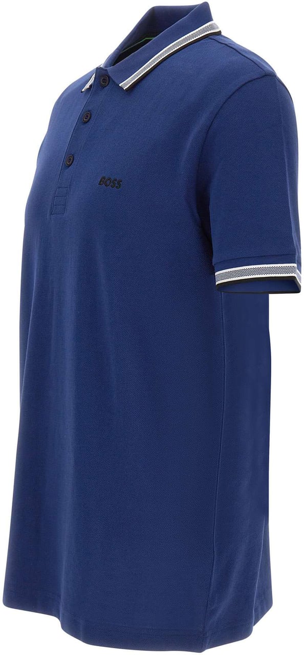 Boss T-Shirts And Polos Blue Blauw