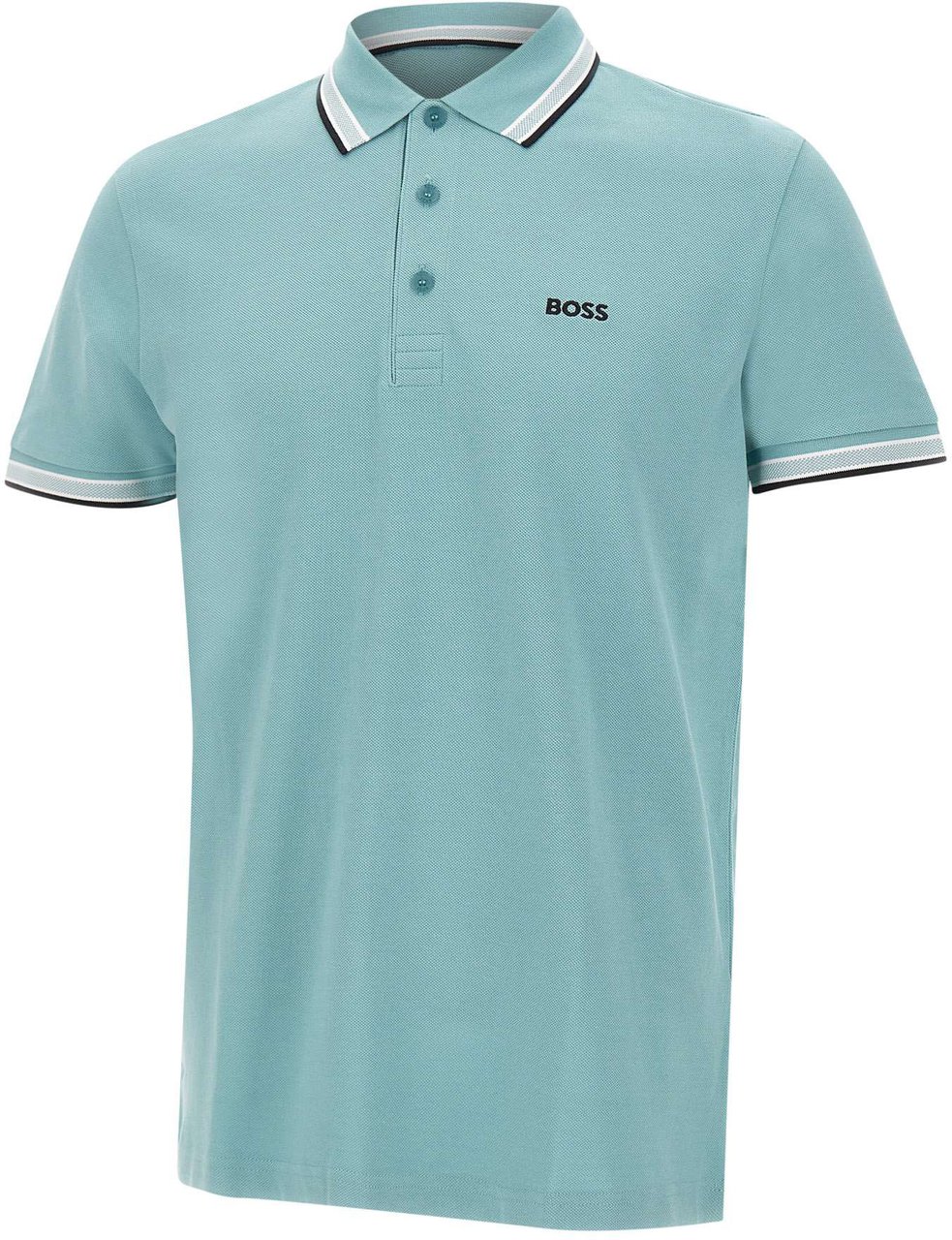 Boss T-Shirts And Polos Green Groen