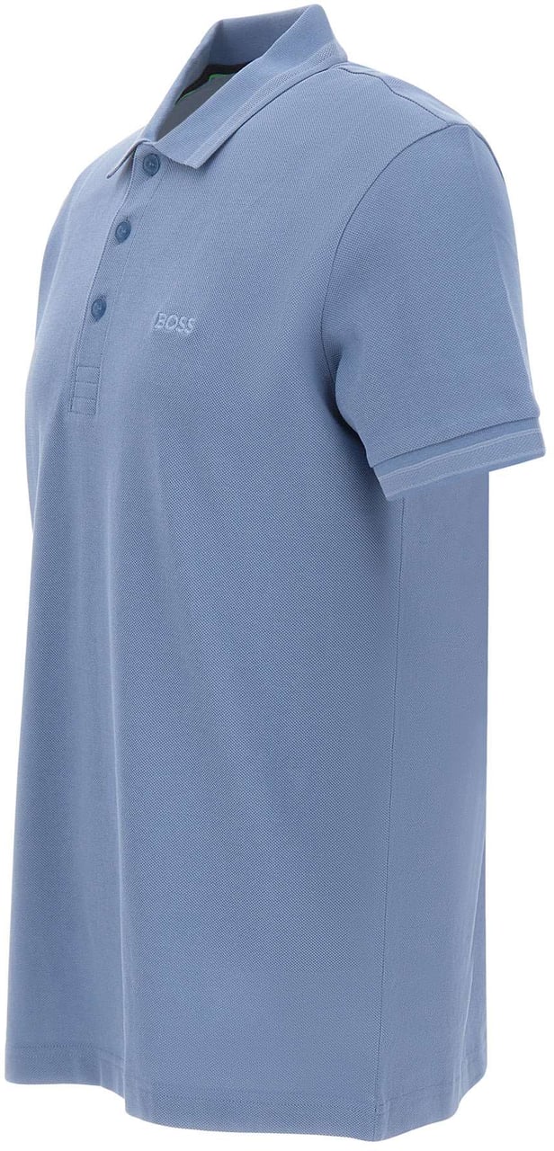 Boss T-Shirts And Polos Blue Blauw