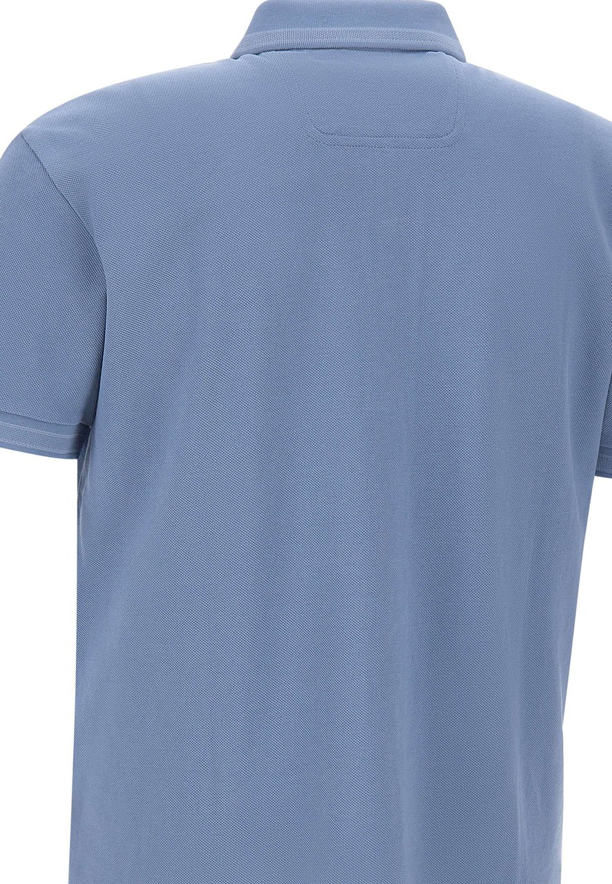 Boss T-Shirts And Polos Light Blue Blauw