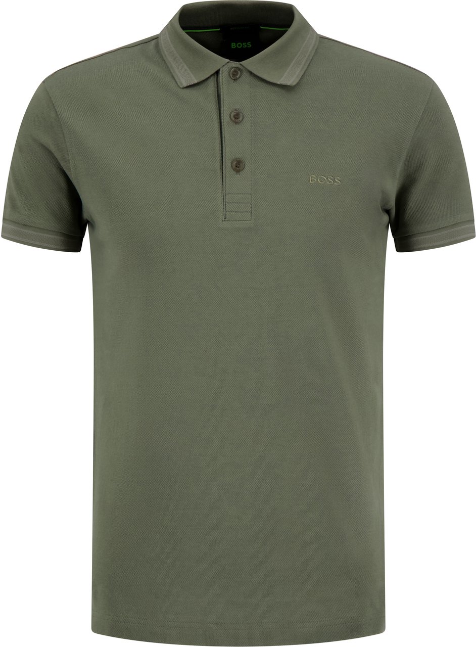 Boss Polo Groen Groen