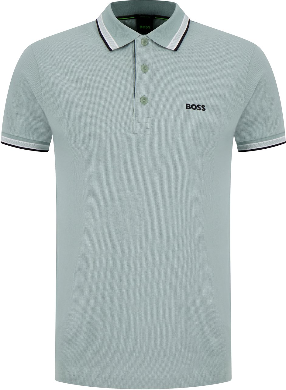 Boss Polo Groen Groen