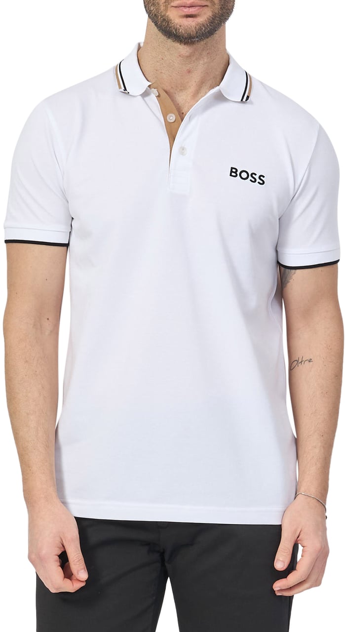 Boss T-Shirts And Polos Beige Beige