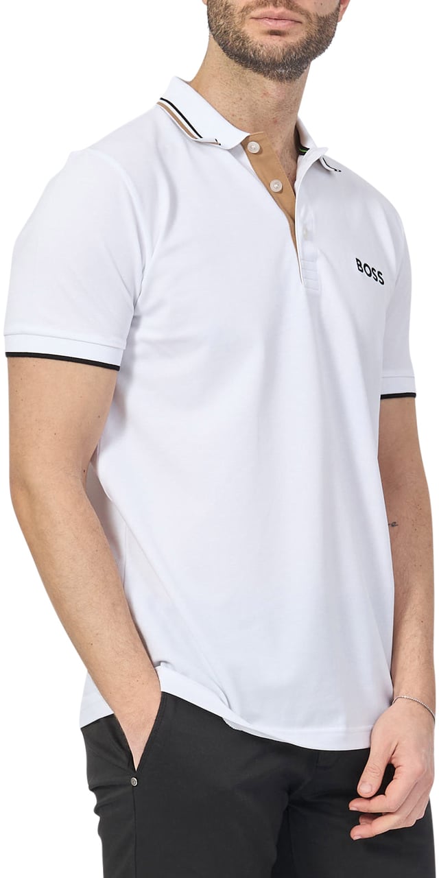 Boss T-Shirts And Polos Beige Beige