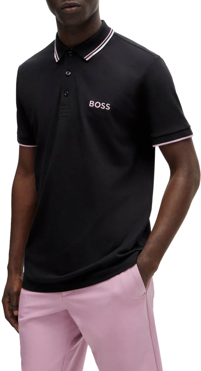 Boss T-Shirts And Polos Blue Blauw