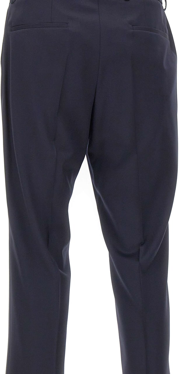 Boss Trousers Blue Navy