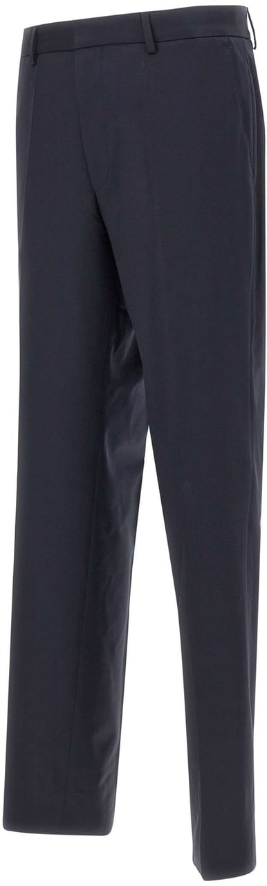 Boss Trousers Blue Navy