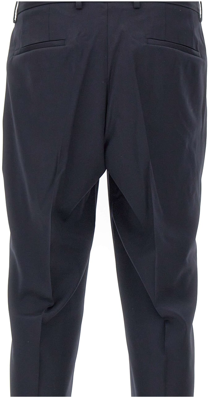 Boss Trousers Blue Navy