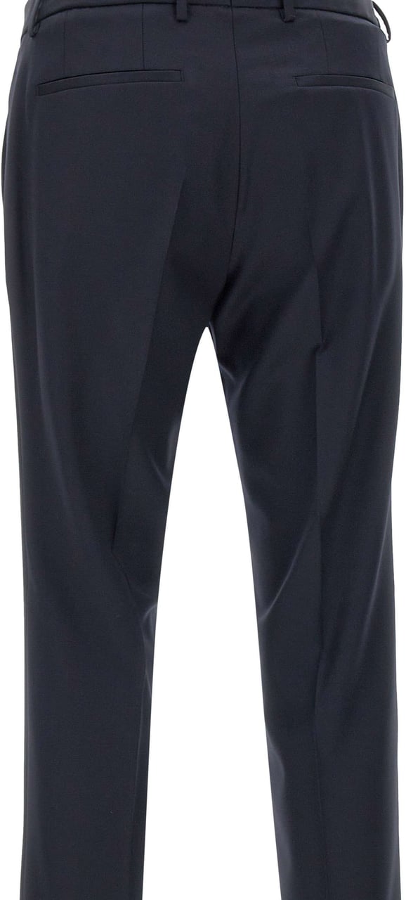 Boss Trousers Black Navy