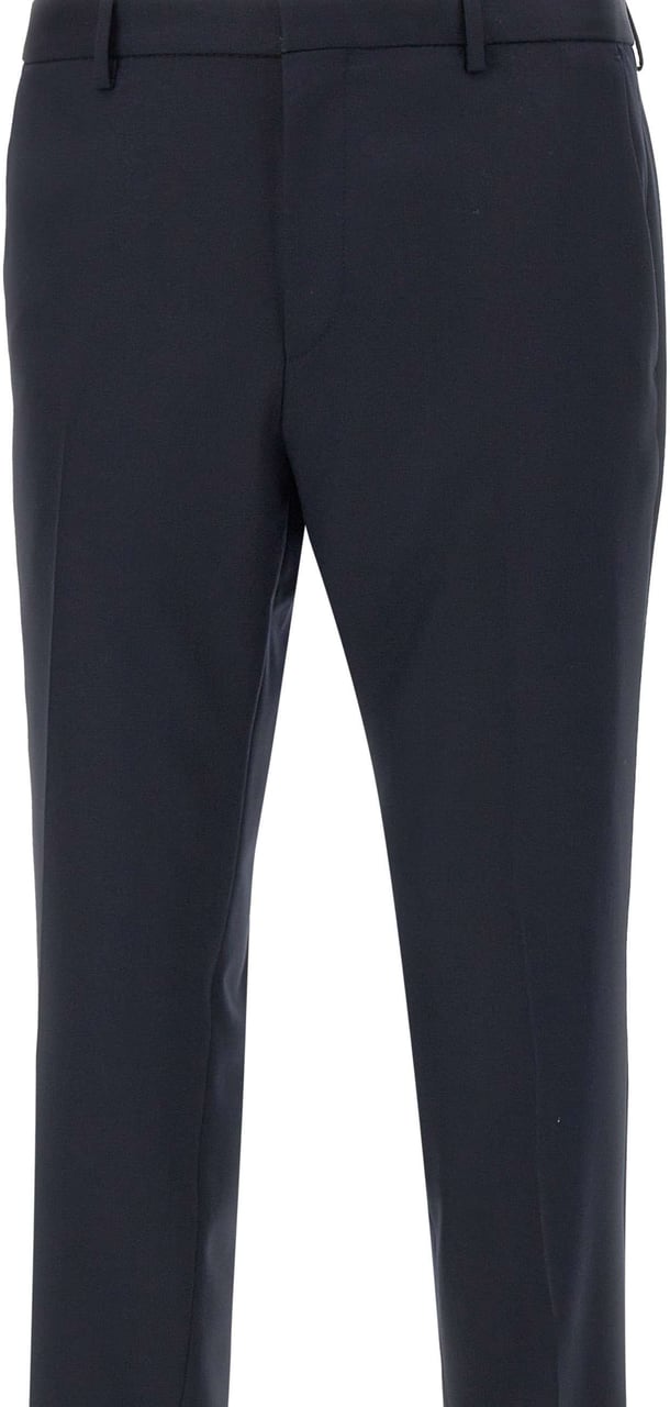 Boss Trousers Black Navy