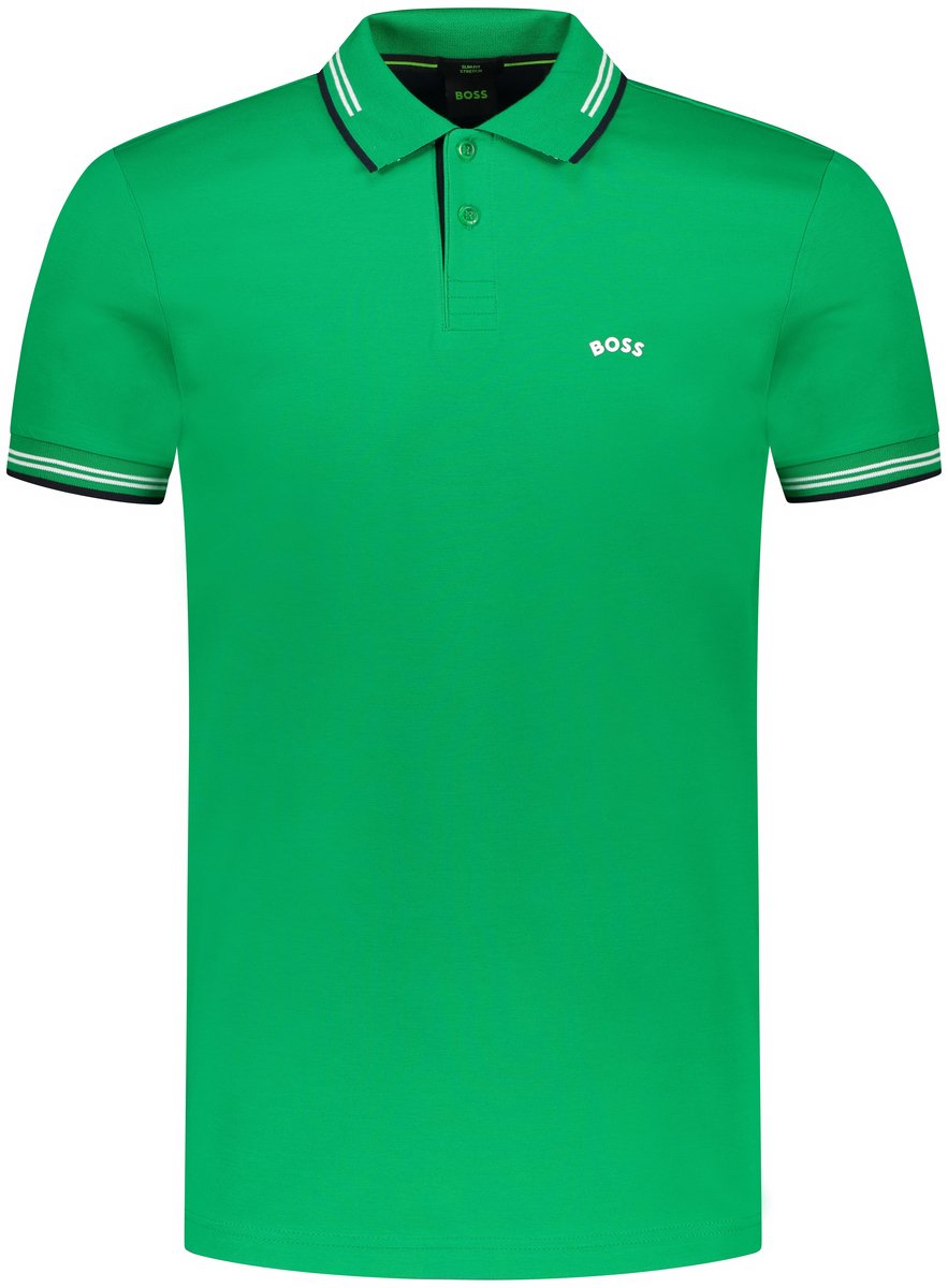 Boss Polo Groen Groen