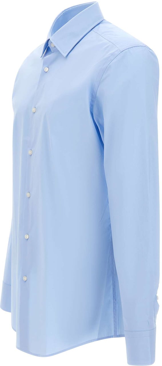 Boss Shirts Blue Blauw