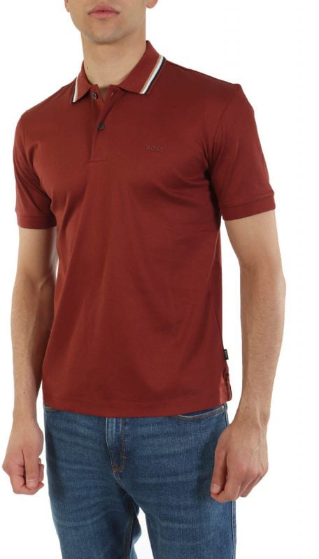 Boss T-Shirts And Polos Open Brown Bruin
