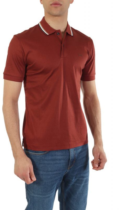Boss T-Shirts And Polos Open Brown Bruin