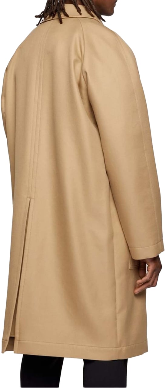 Boss F-cam-patch Coat Beige