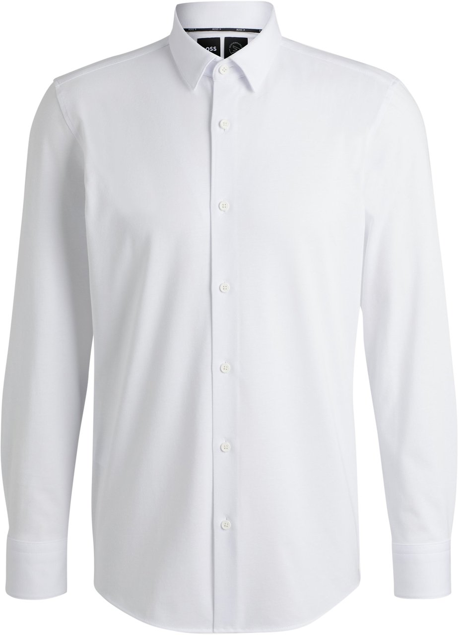 Boss Shirts White Wit