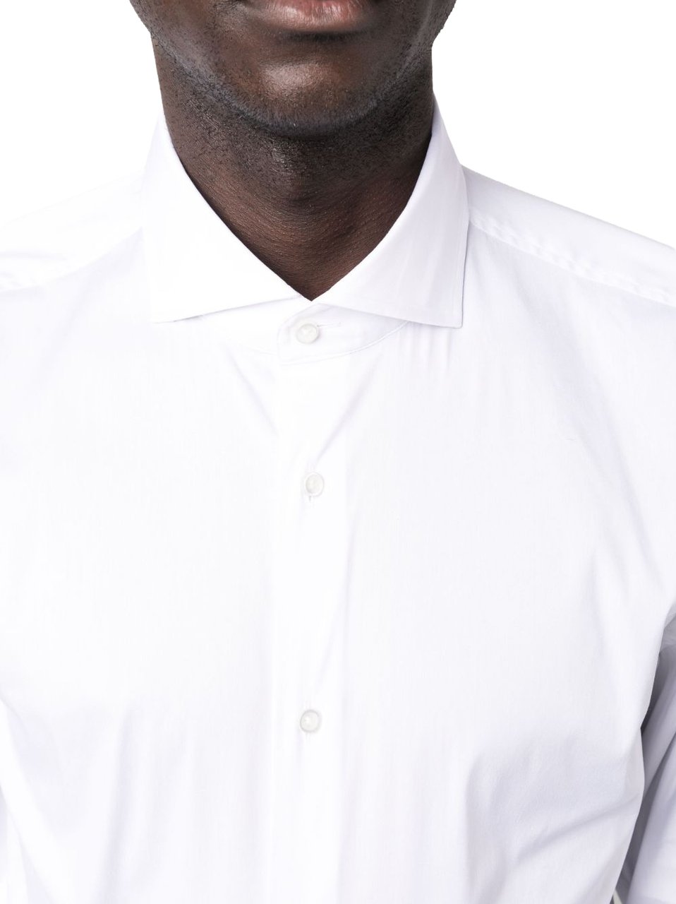 Boss Shirts Bianco Wit