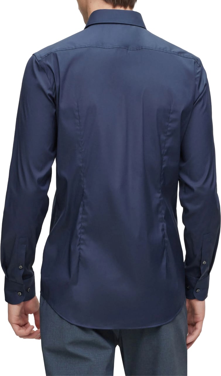 Boss Shirts Blu Navy