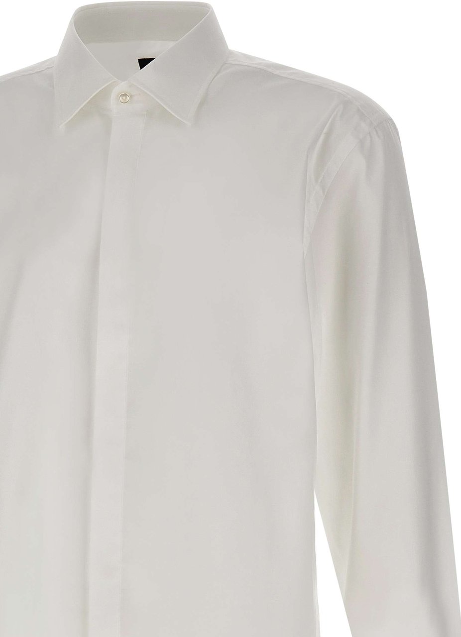 Boss Shirts White Wit