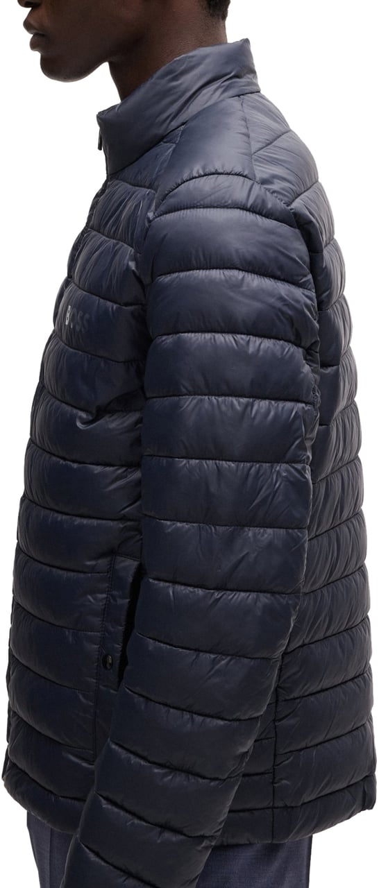 Boss Coats Blue Blauw