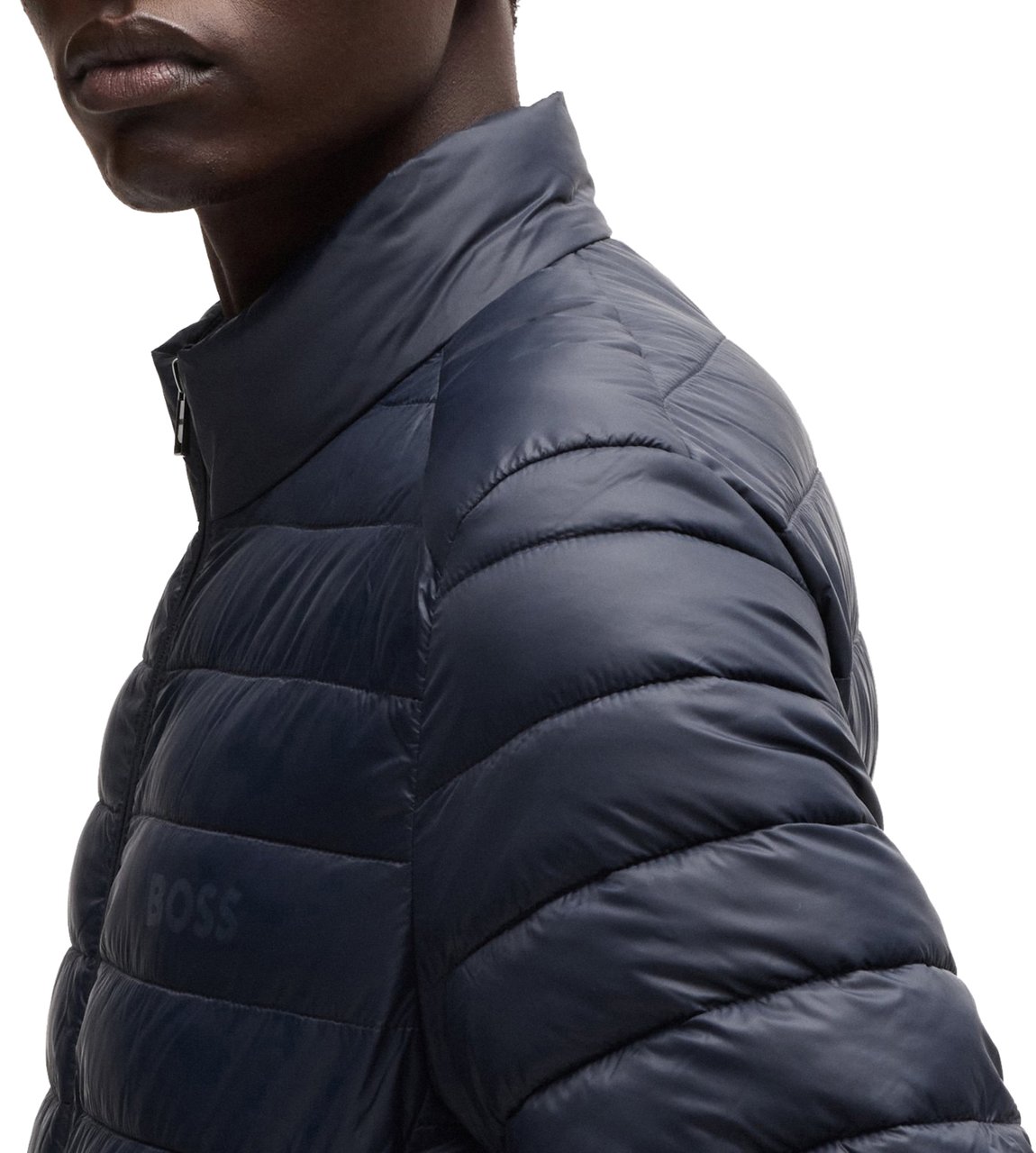 Boss Coats Blue Blauw