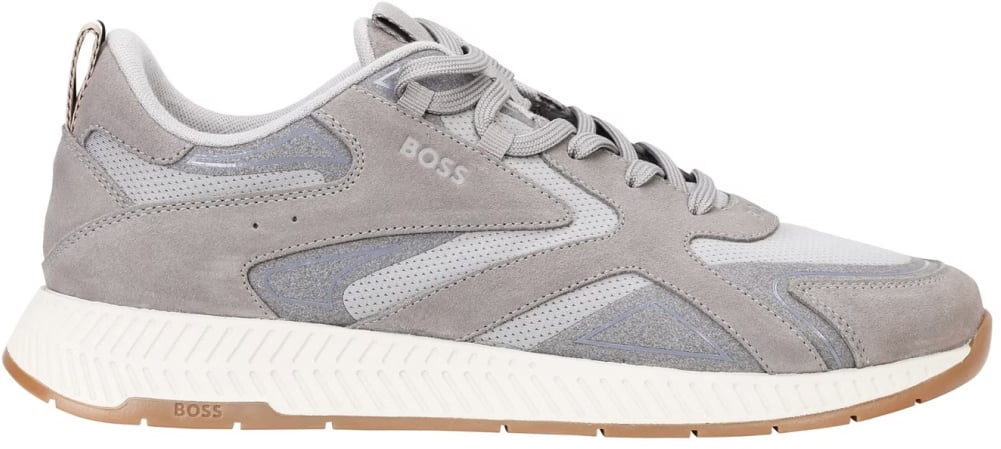 Boss Titanium Runner Sneakers Grijs