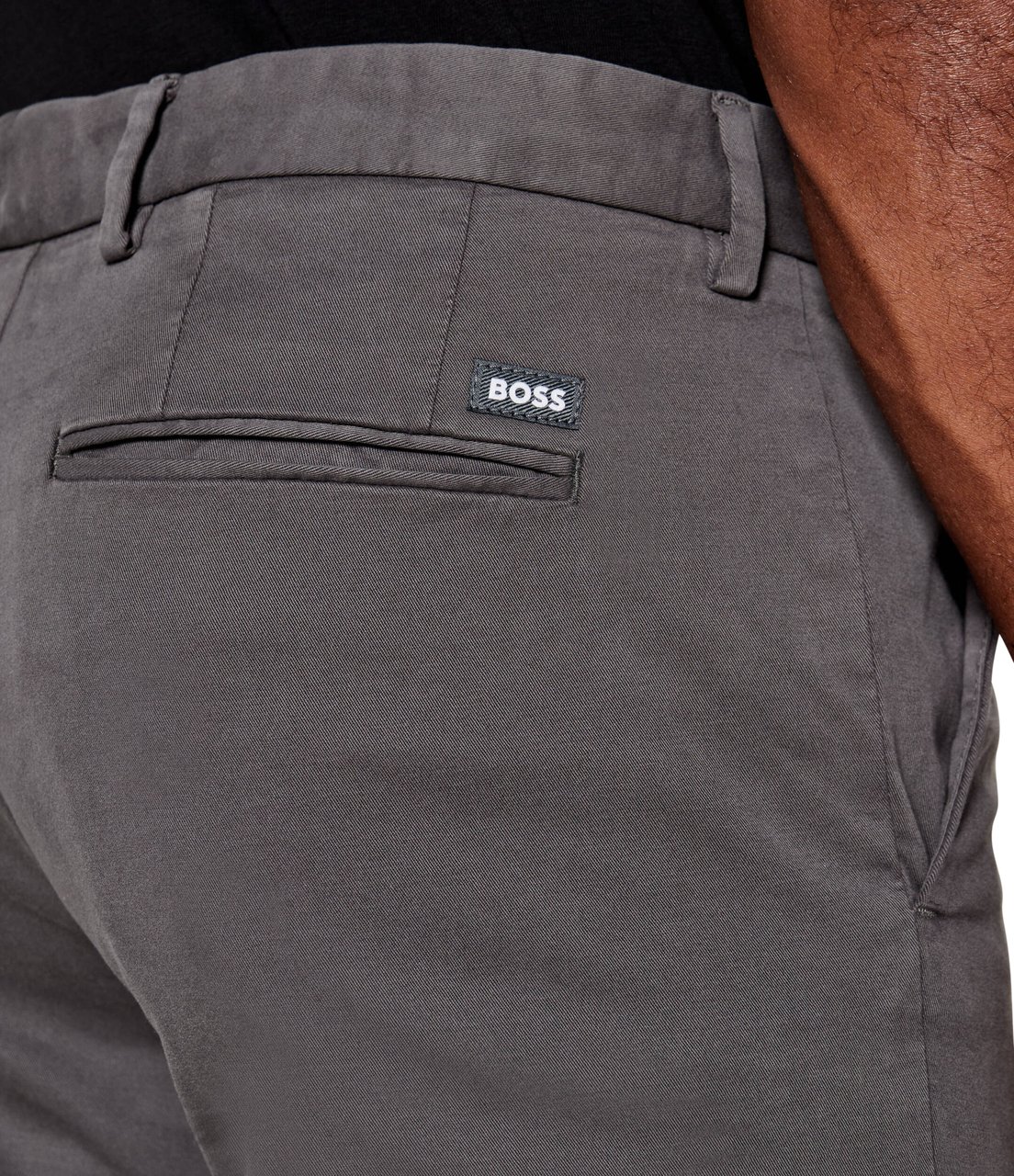 Boss Trousers Medium Grey Grijs
