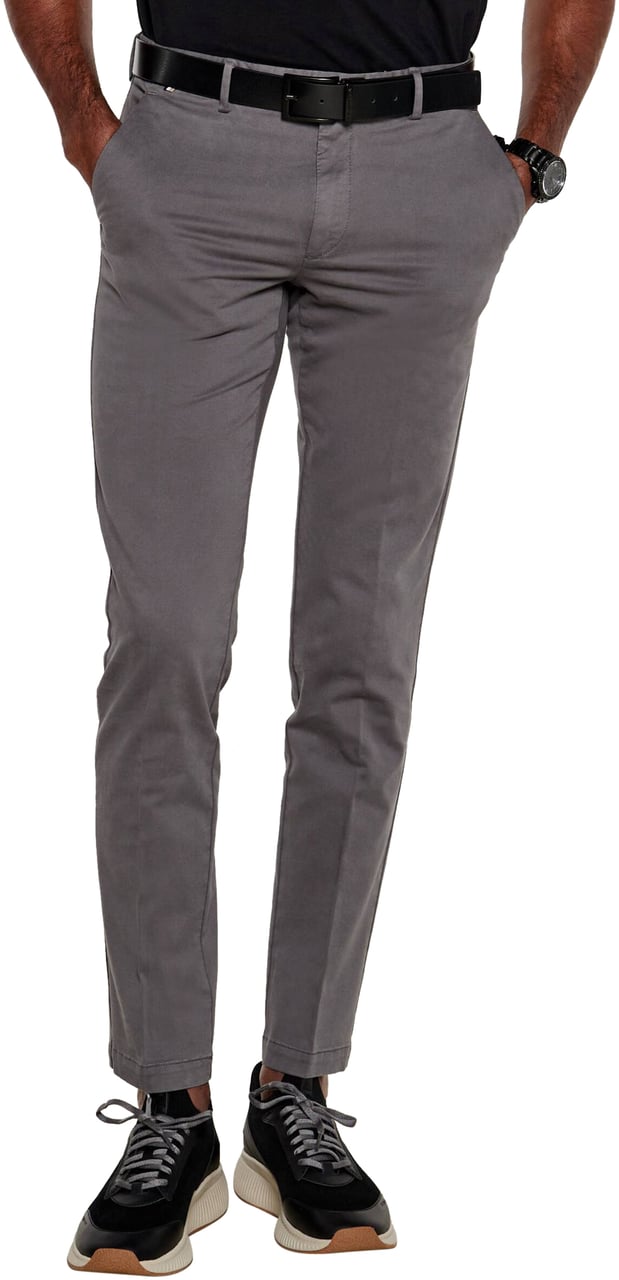 Boss Trousers Medium Grey Grijs