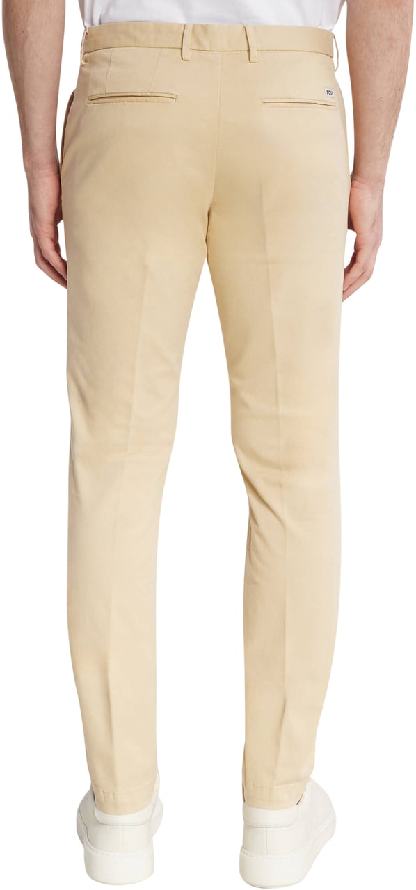 Boss Trousers Open White Wit