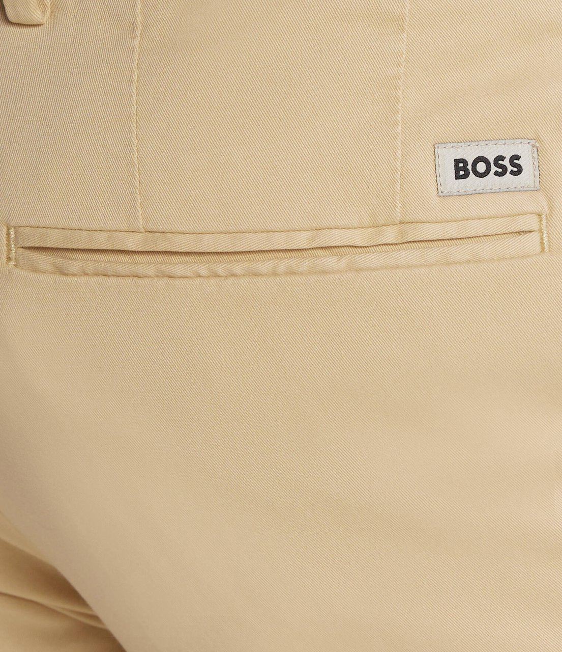 Boss Trousers Open White Wit