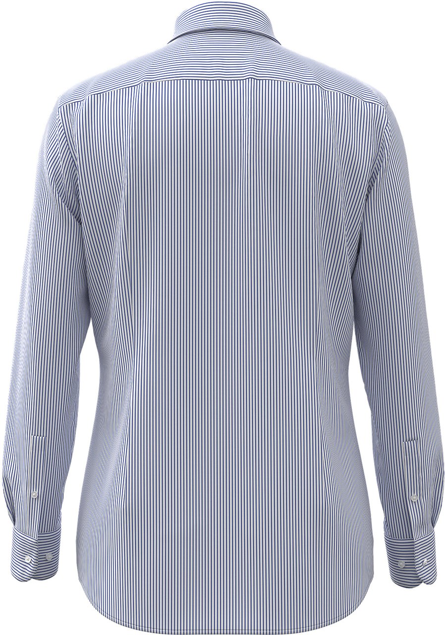 Boss Shirts Bright Blue Blauw