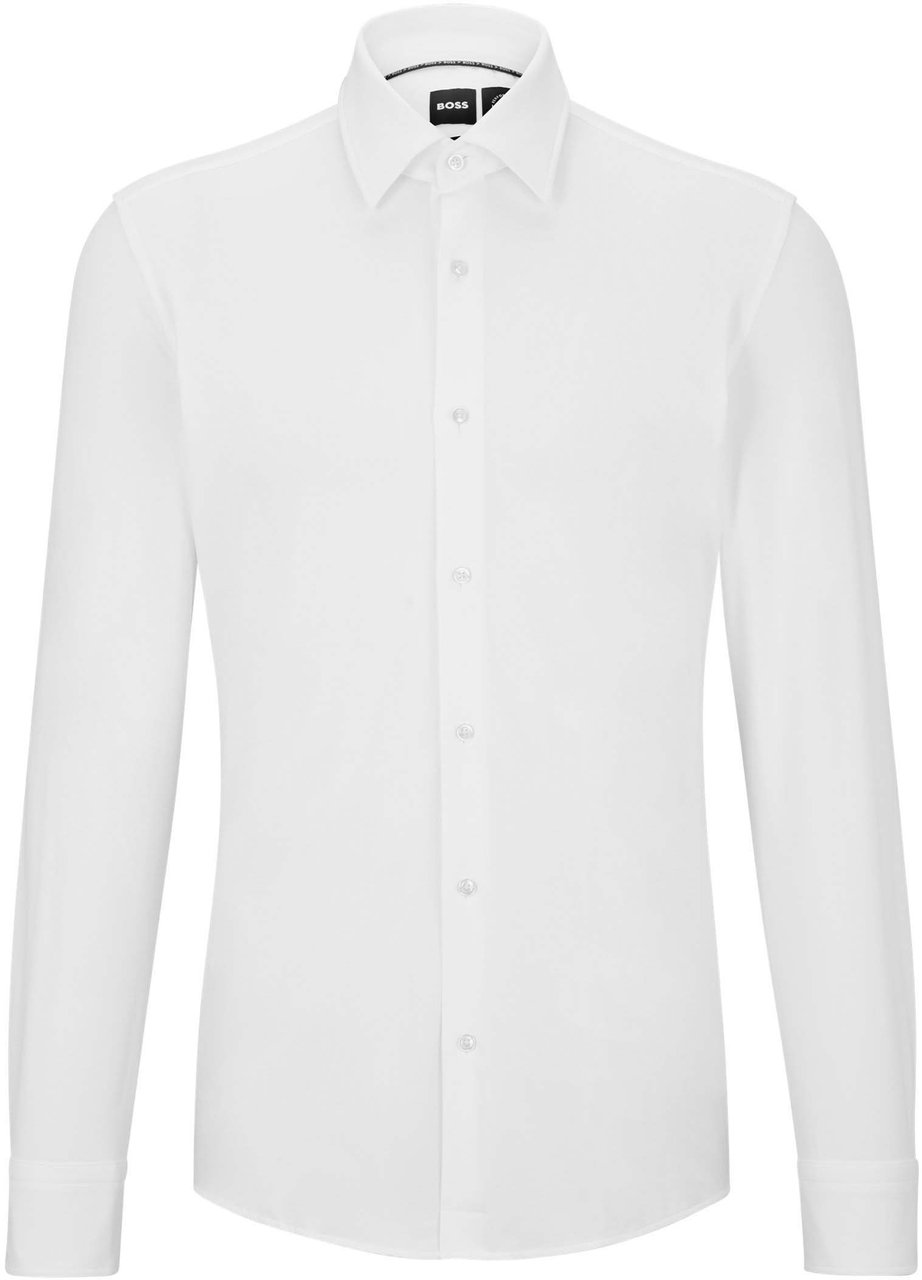 Boss Shirts White Wit