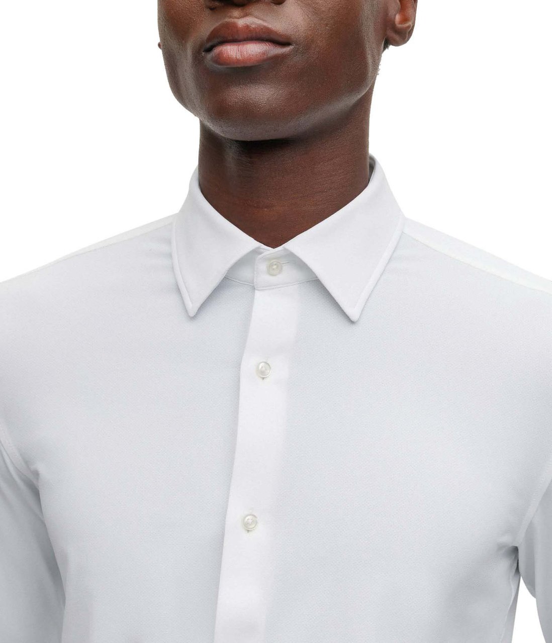 Boss Shirts White Wit