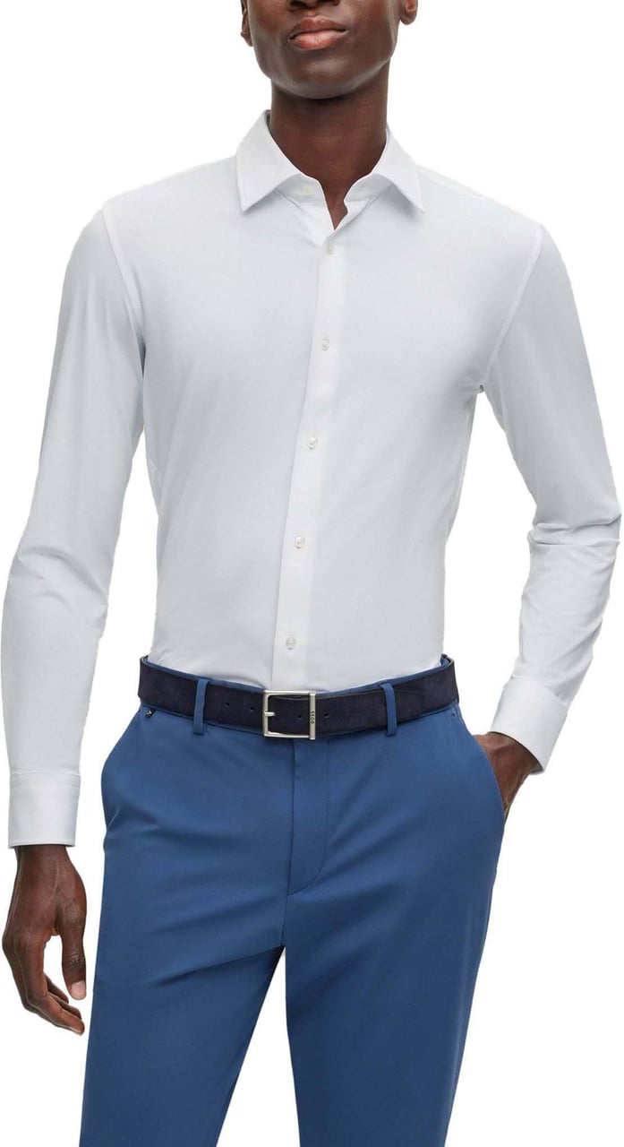 Boss Shirts White Wit
