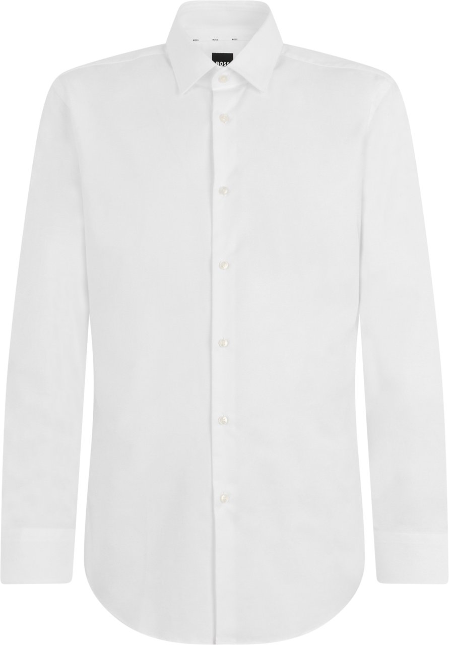 Boss Long sleeve shirt Wit