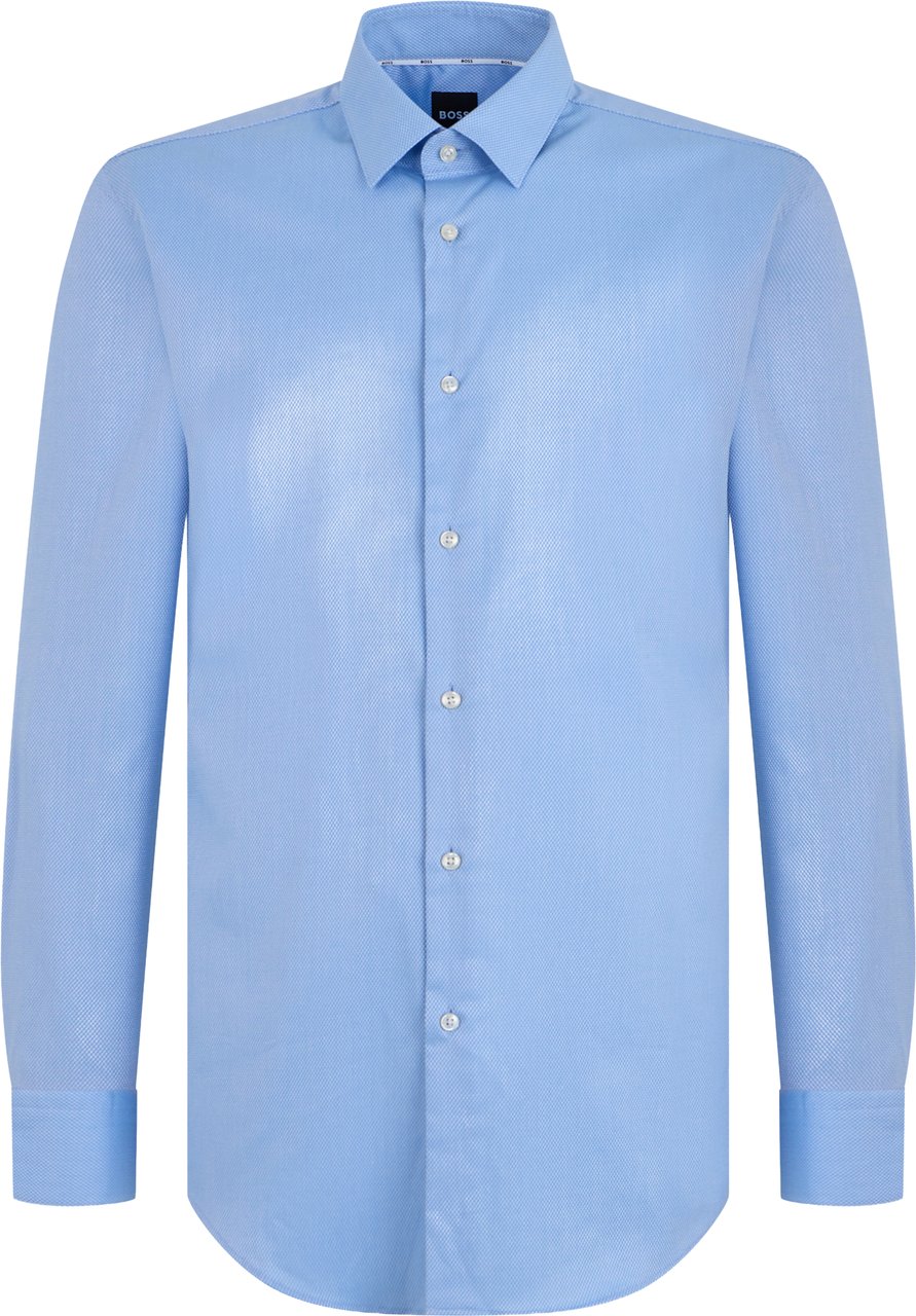 Boss Long Sleeve Shirt Lichtblauw