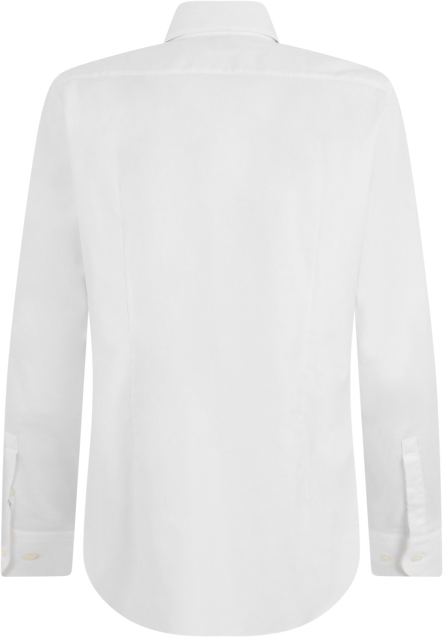 Boss Long sleeve shirt Wit