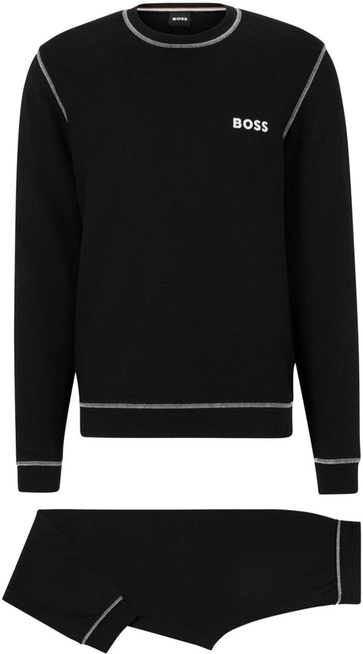 Boss Jump Sweats Black Zwart