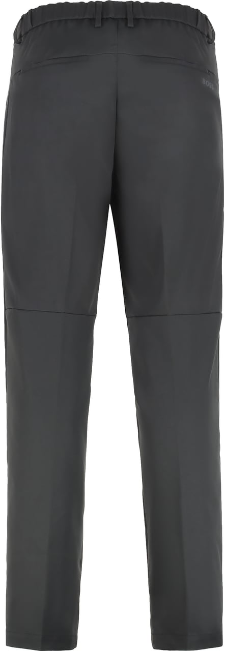 Boss Technical fabric pants Zwart