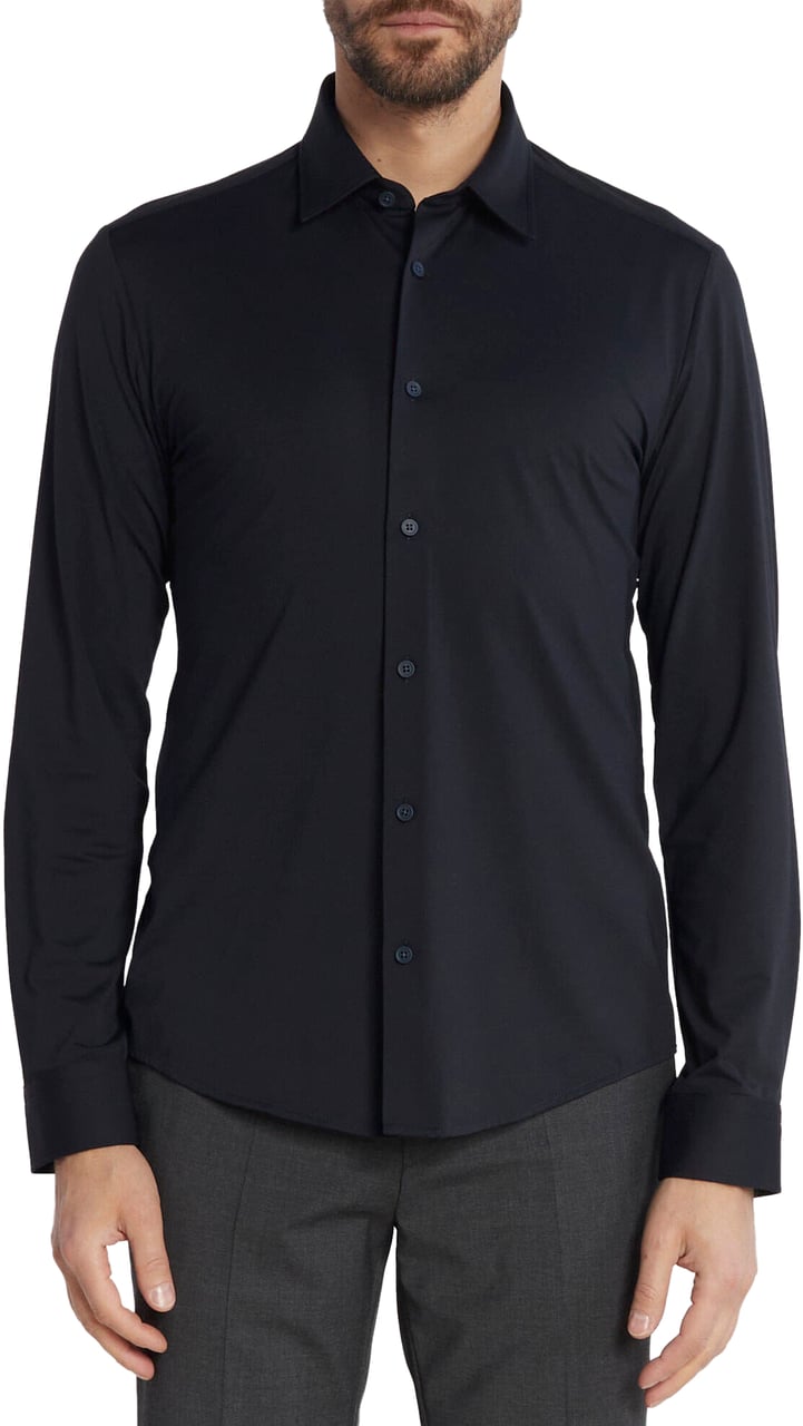 Boss Shirts Blue Blauw