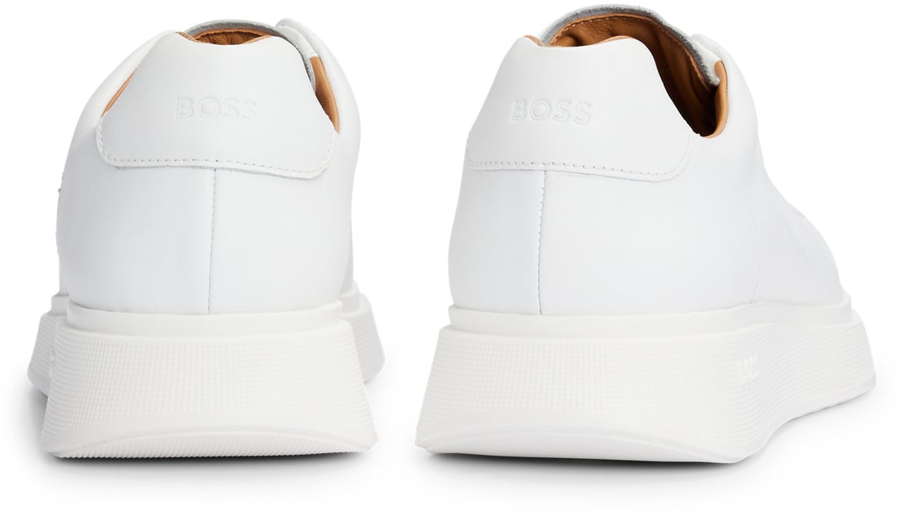 Boss Flat Shoes White Wit