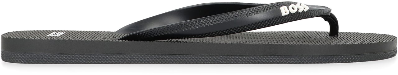Boss Flip-flops made of rubber Zwart