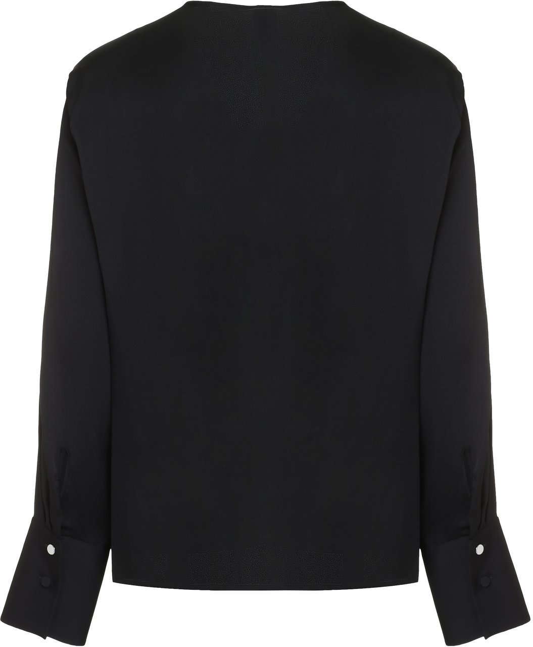 Boss Bidinta silk blouse Zwart