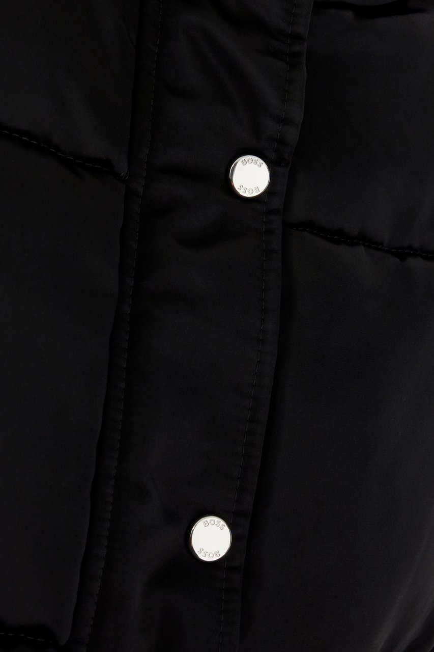 Boss BOSS Black nylon padded jacket Zwart